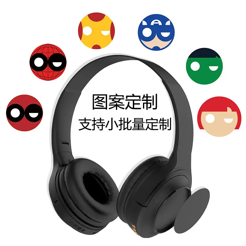 Kids Headphone with Cartoon Patterns & Wireless Bluetooth - Image 5