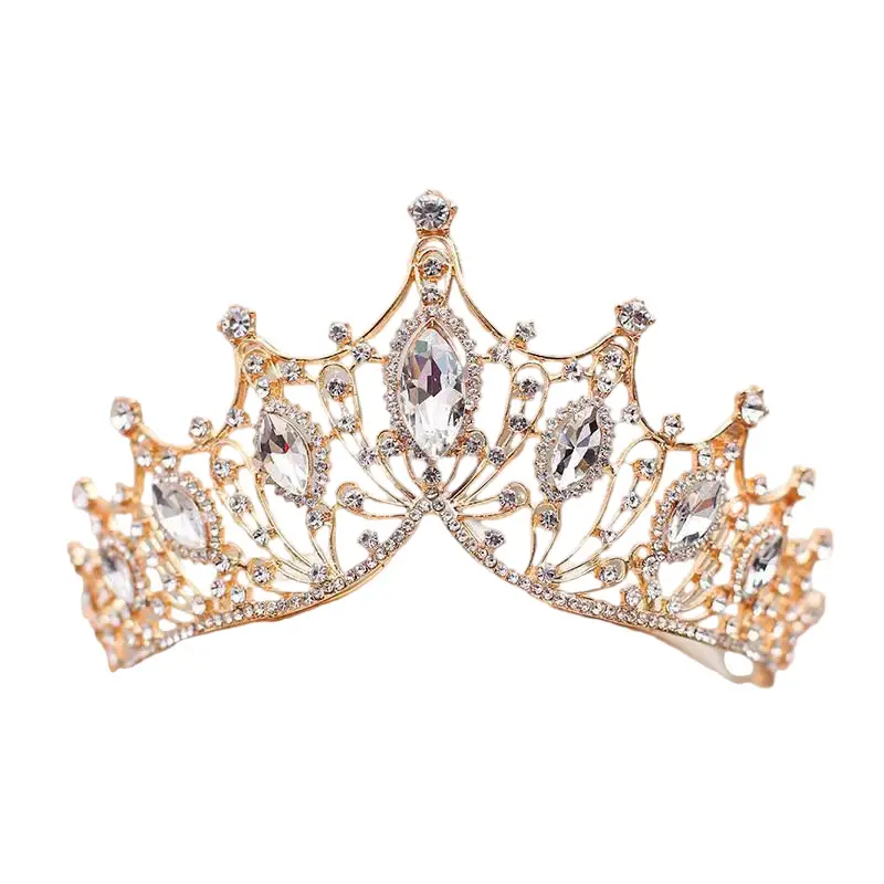 Crystal Bridal Crown Headband for Girls 18Yrs