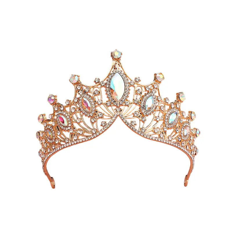 Crystal Bridal Crown Headband for Girls 18Yrs