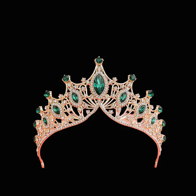 Crystal Bridal Crown Headband for Girls 18Yrs — feature 10