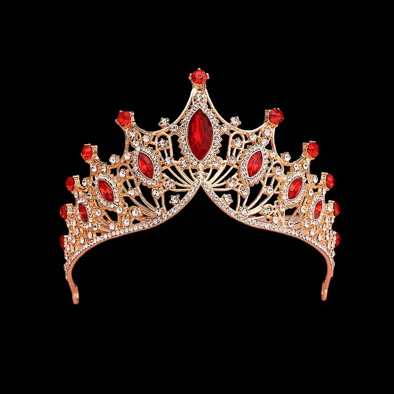 Crystal Bridal Crown Headband for Girls 18Yrs — feature 12