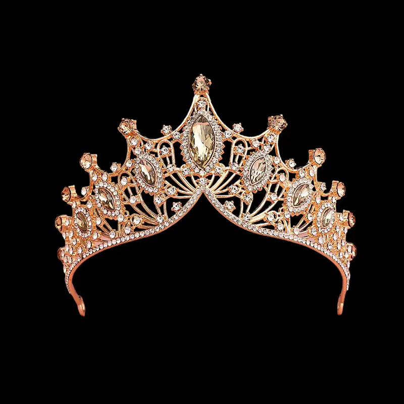 Crystal Bridal Crown Headband for Girls 18Yrs — feature 14