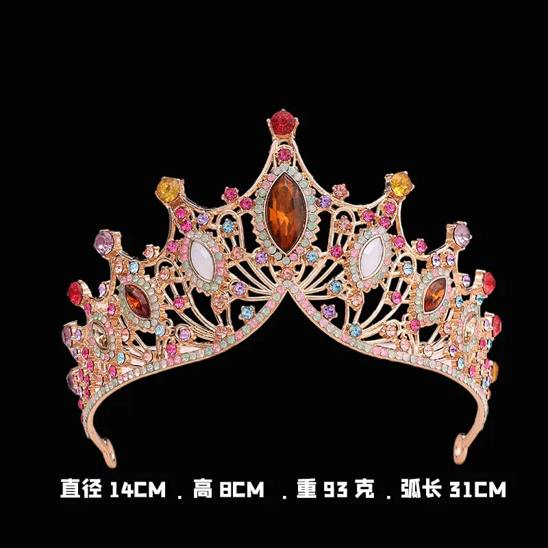 Crystal Bridal Crown Headband for Girls 18Yrs — feature 2