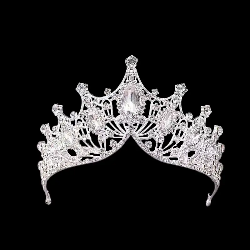 Crystal Bridal Crown Headband for Girls 18Yrs — feature 21