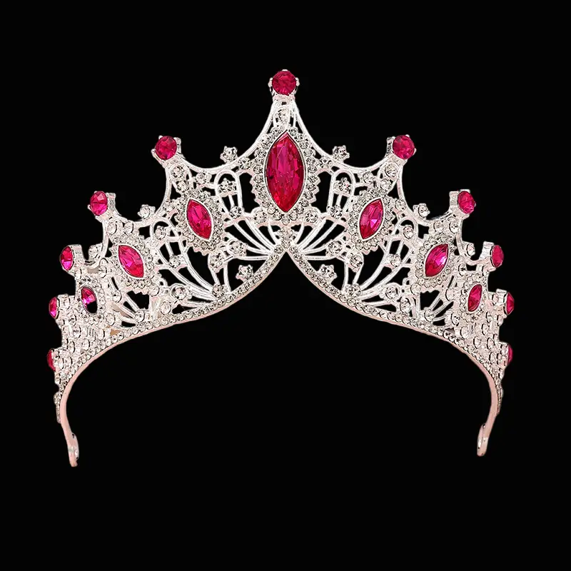 Crystal Bridal Crown Headband for Girls 18Yrs — feature 22