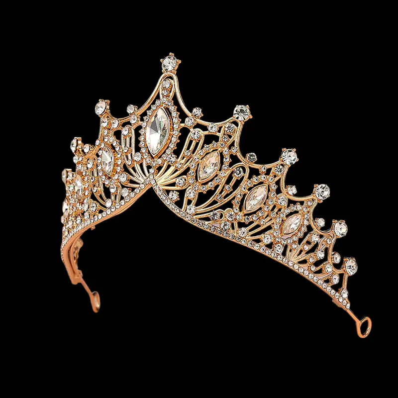 Crystal Bridal Crown Headband for Girls 18Yrs — feature 23