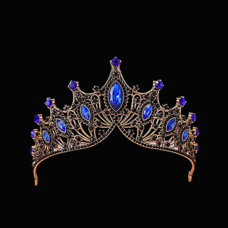 Crystal Bridal Crown Headband for Girls 18Yrs — feature 29