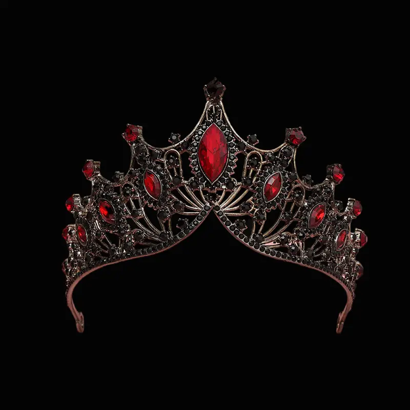 Crystal Bridal Crown Headband for Girls 18Yrs — feature 30