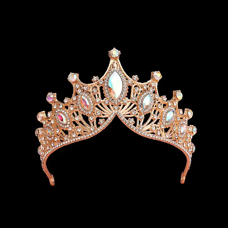 Crystal Bridal Crown Headband for Girls 18Yrs — feature 34