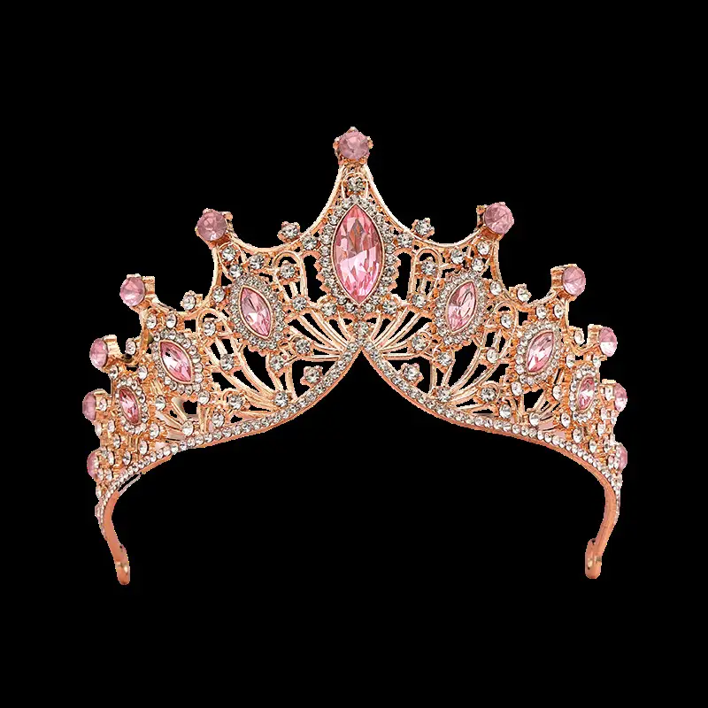 Crystal Bridal Crown Headband for Girls 18Yrs — feature 38