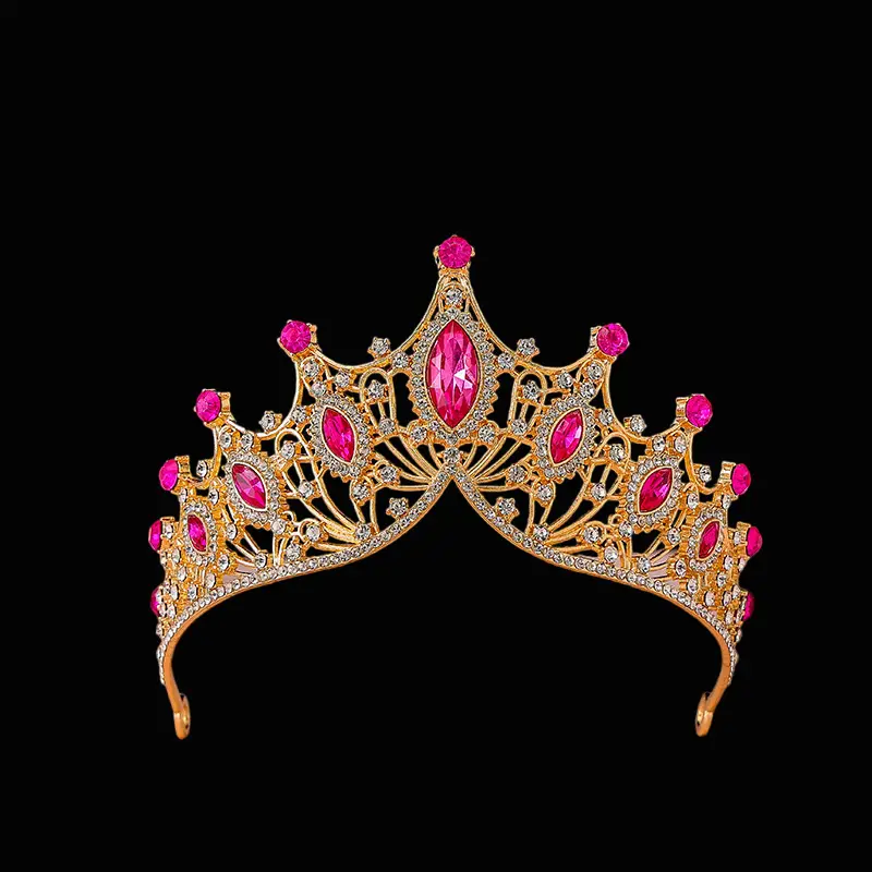 Crystal Bridal Crown Headband for Girls 18Yrs — feature 6