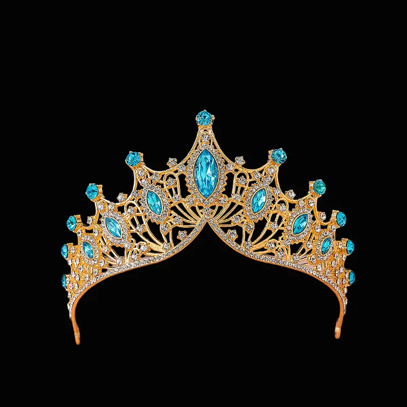 Crystal Bridal Crown Headband for Girls 18Yrs — feature 7