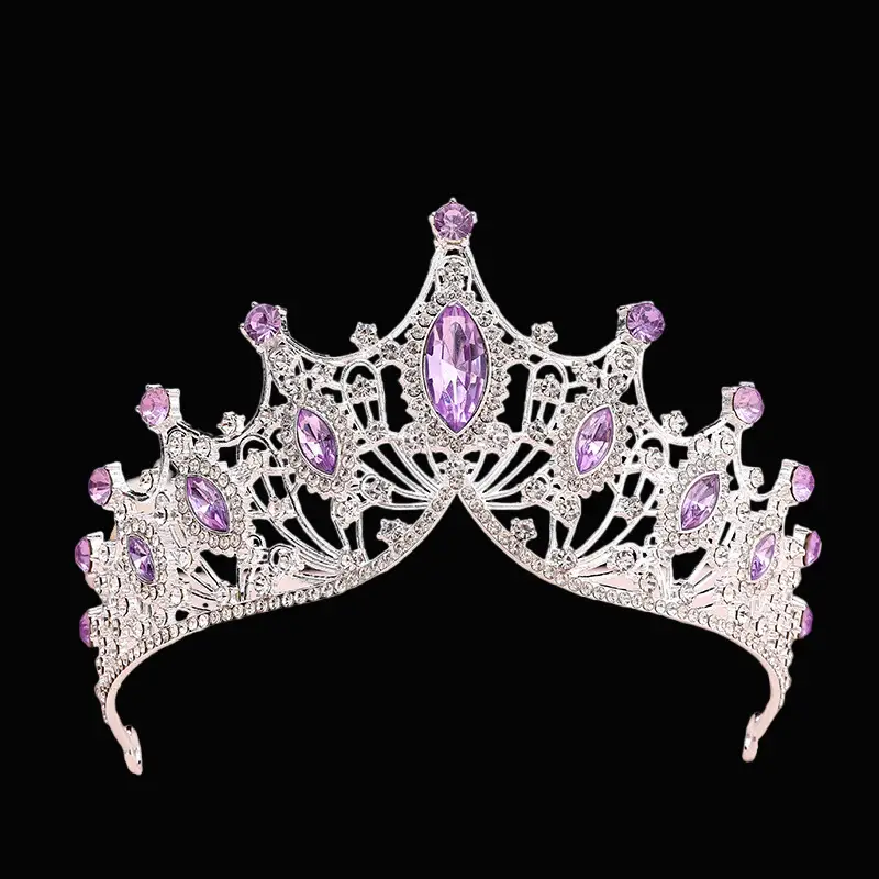 Crystal Bridal Crown Headband for Girls 18Yrs