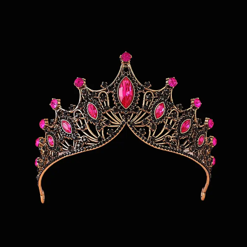 Crystal Bridal Crown Headband for Girls 18Yrs