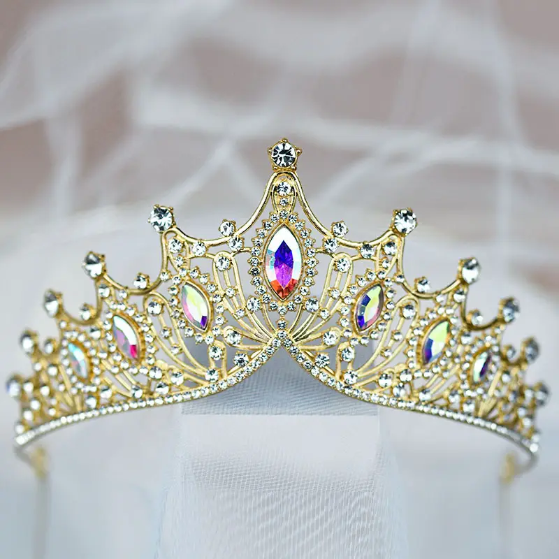 Crystal Bridal Crown Headband for Girls 18Yrs