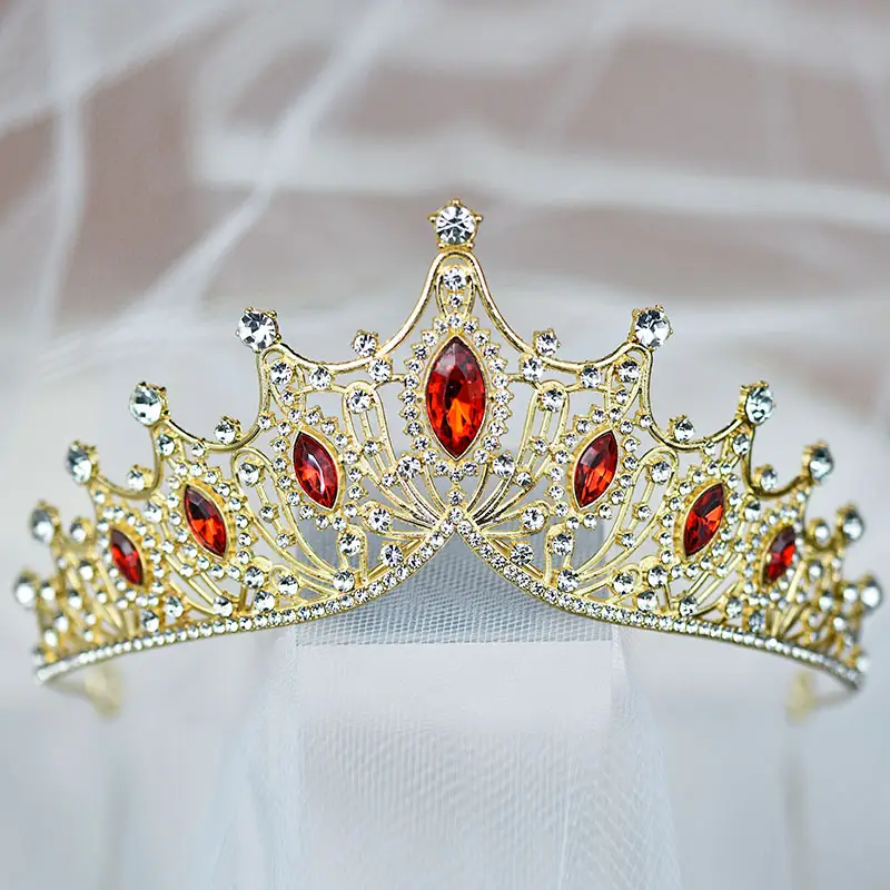 Crystal Bridal Crown Headband for Girls 18Yrs