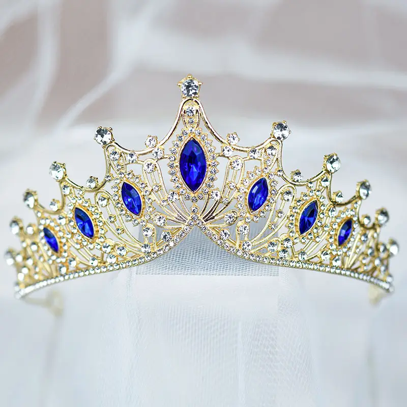Crystal Bridal Crown Headband for Girls 18Yrs