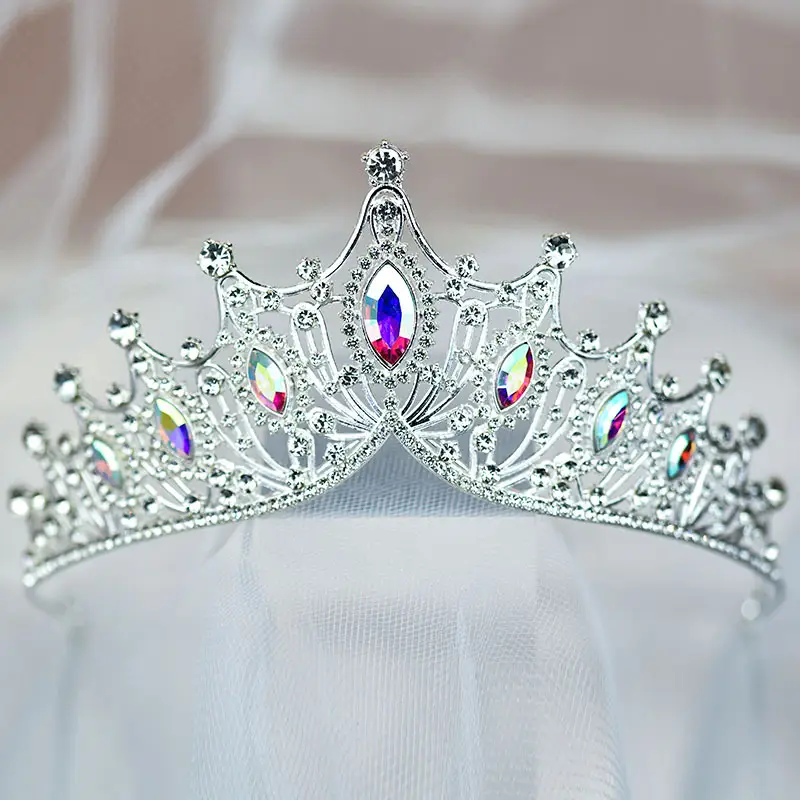 Crystal Bridal Crown Headband for Girls 18Yrs