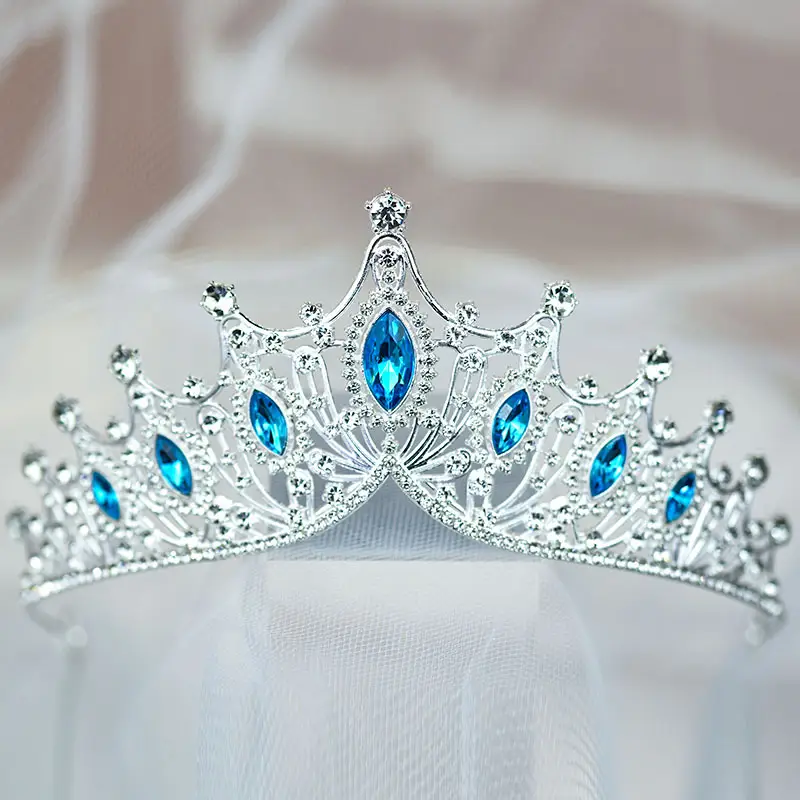 Crystal Bridal Crown Headband for Girls 18Yrs