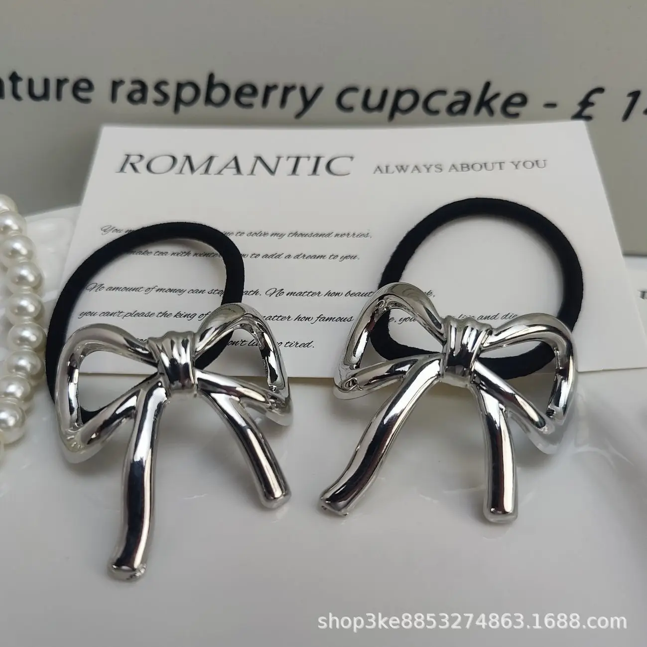 Golden Bow Hair Band for Women 2024 New Style - Image 4