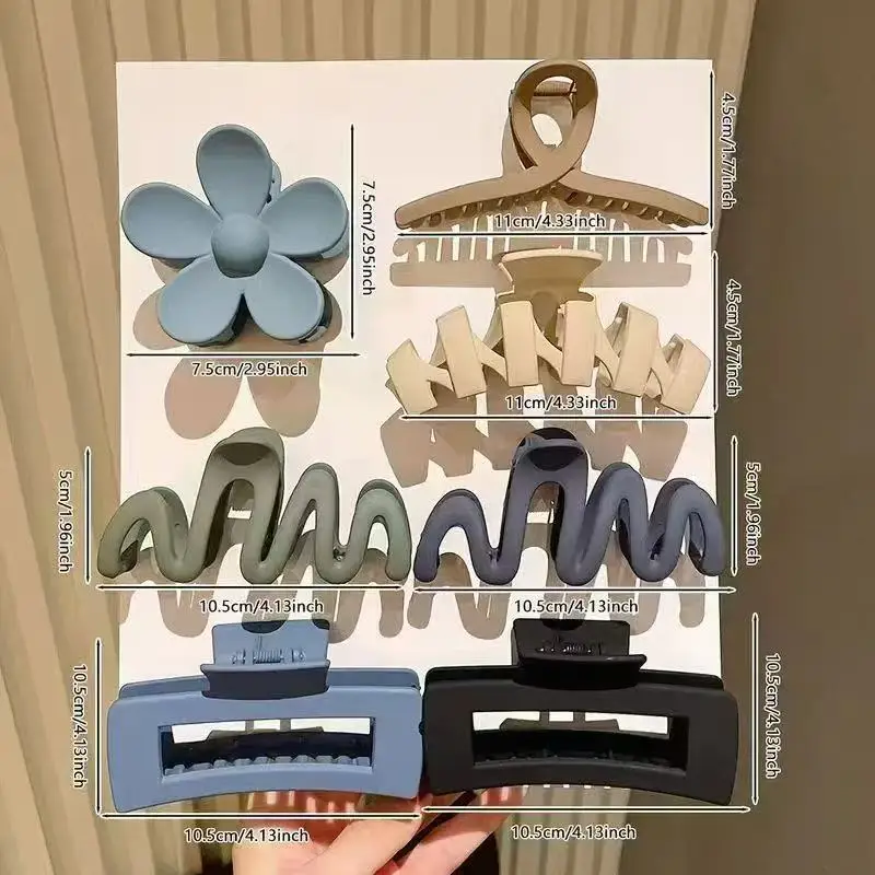 Classic Black Hair Clips for Women's Hair Styling - Image 14