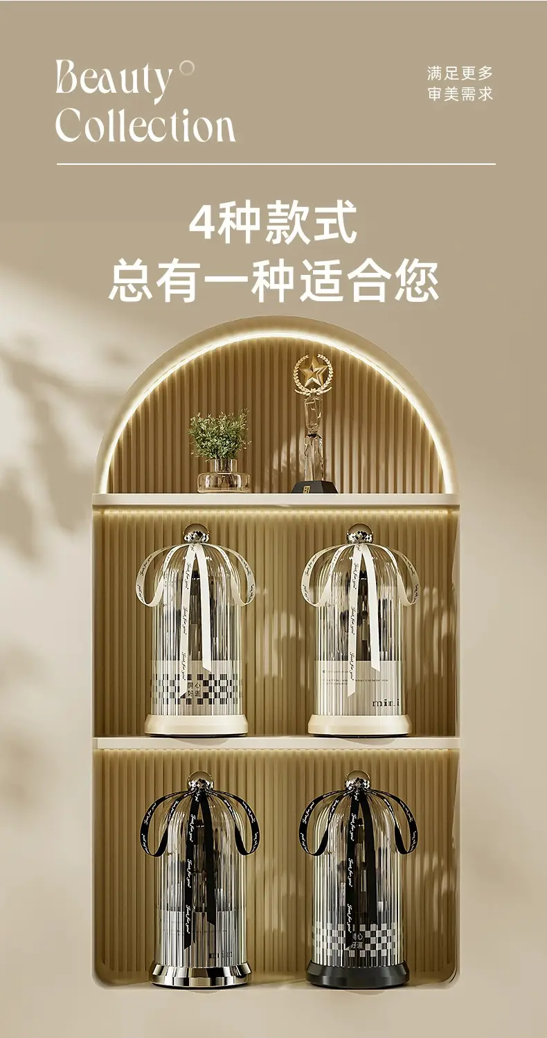Rotating Dustproof Makeup Brush Storage Cylinder with Lid — feature 15