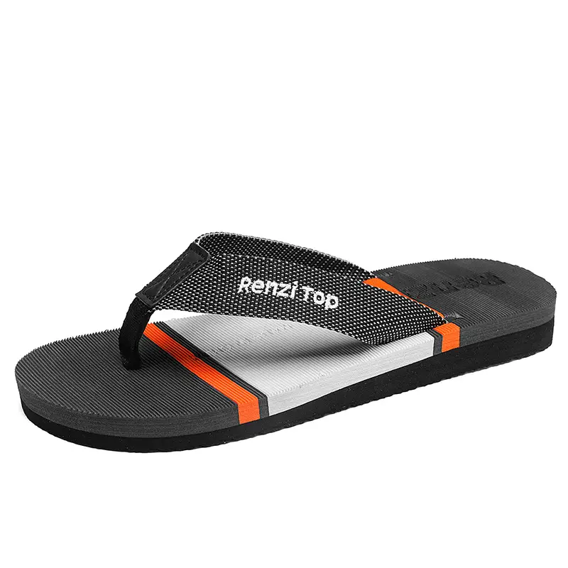 Cross-border Casual Home Flip Flops Beach Comfortable All-match Slippers Men's Daily Outdoor Summer Flat Sandals and Slippers - Image 3