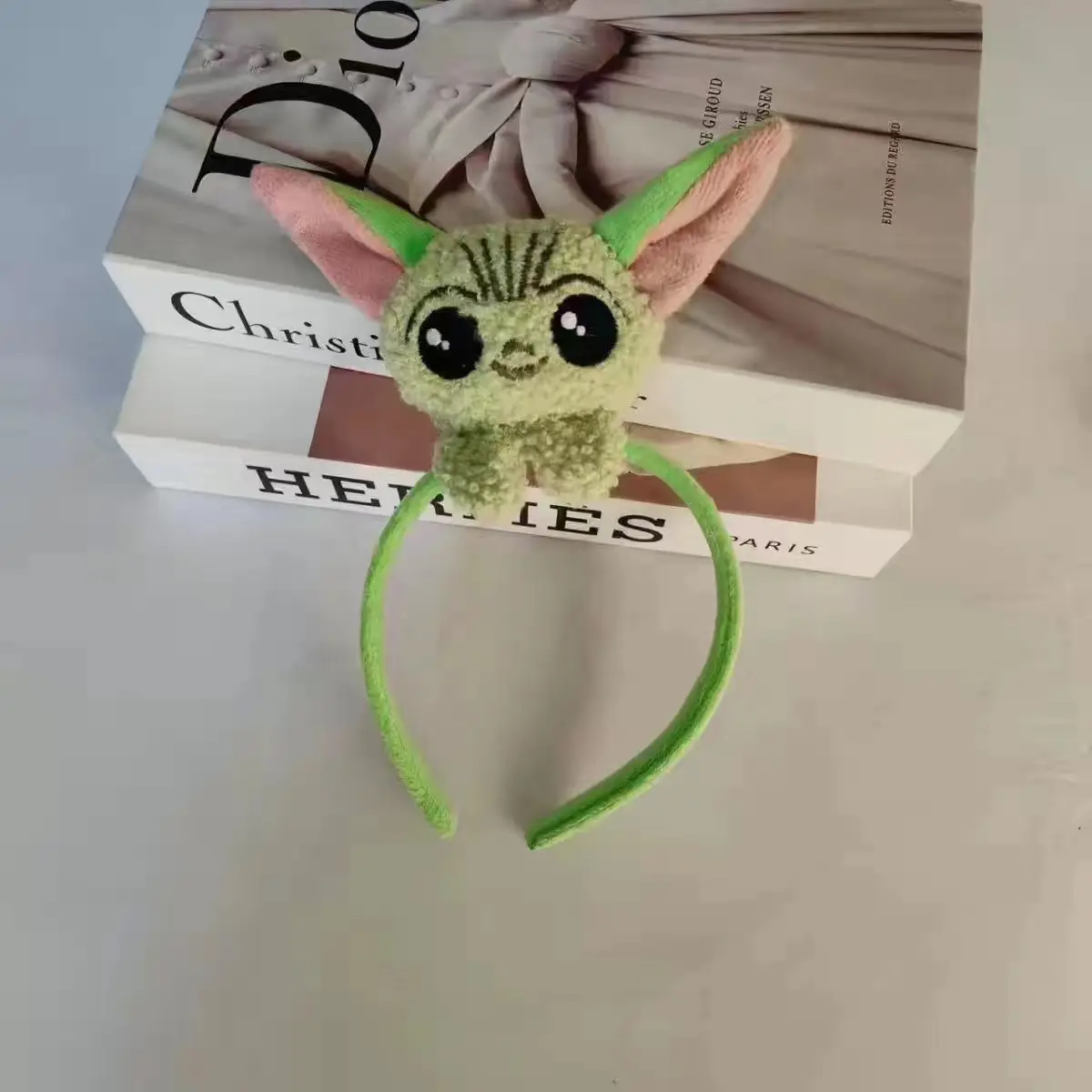 Cute Cartoon Dinosaur Headband Green Kids Adult