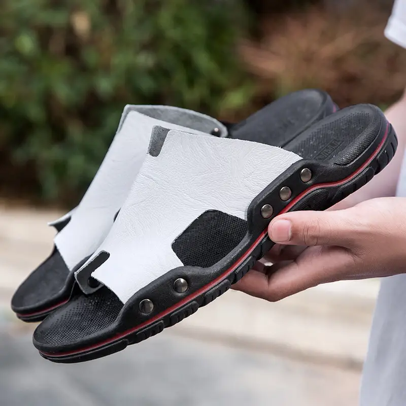 Cross-border plus size Men's Slippers Flip-flops Men's Summer New plus size Fashion Outfit Men's Foreign Trade Sandals