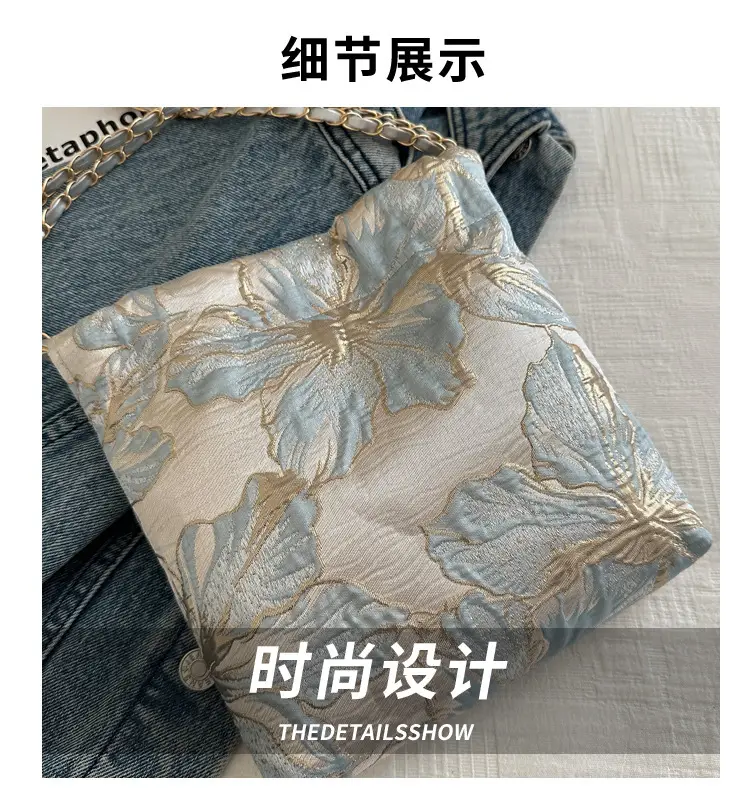 New Chinese Style Women's Bag with Butterfly Chain Crossbody — feature 2