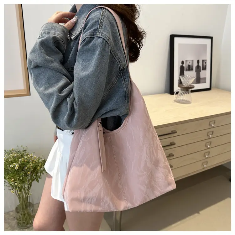 2025 Summer Women's Silver Shoulder Bag Office Commuter Tote — feature 19