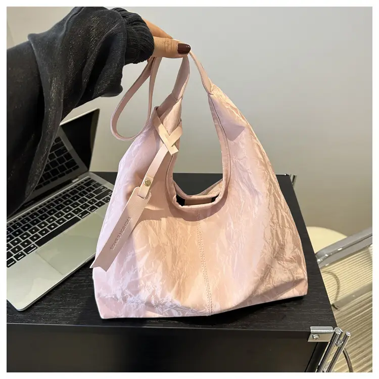 2025 Summer Women's Silver Shoulder Bag Office Commuter Tote — feature 26