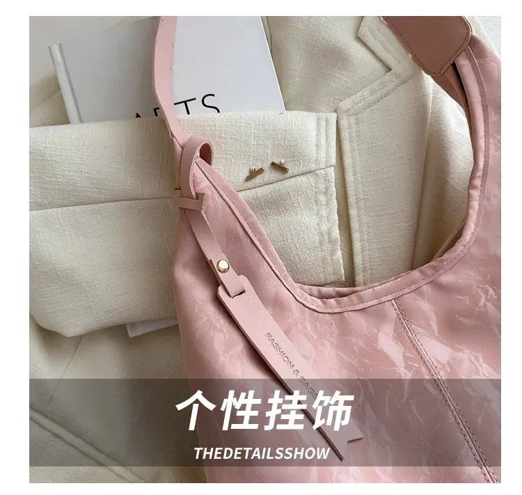 2025 Summer Women's Silver Shoulder Bag Office Commuter Tote — feature 3