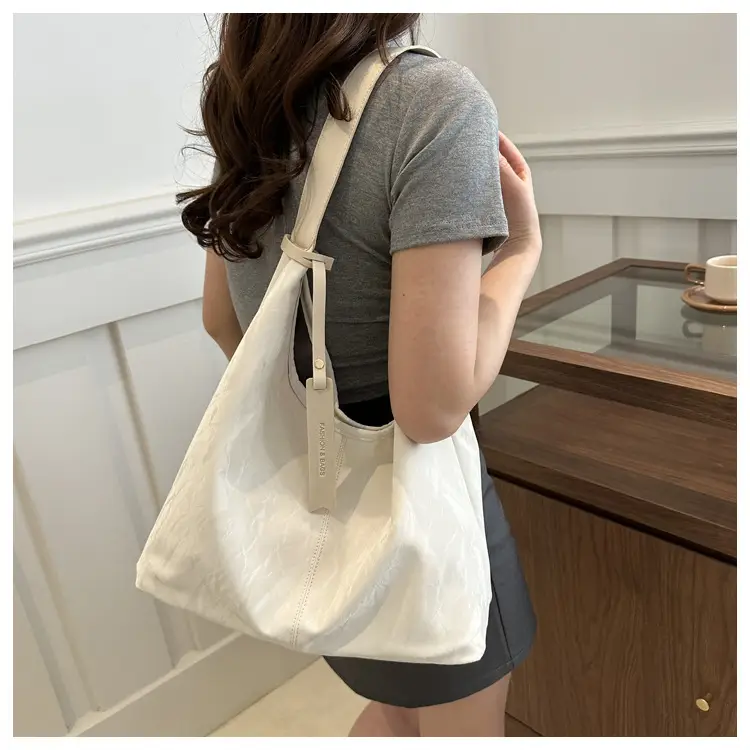 2025 Summer Women's Silver Shoulder Bag Office Commuter Tote — feature 8