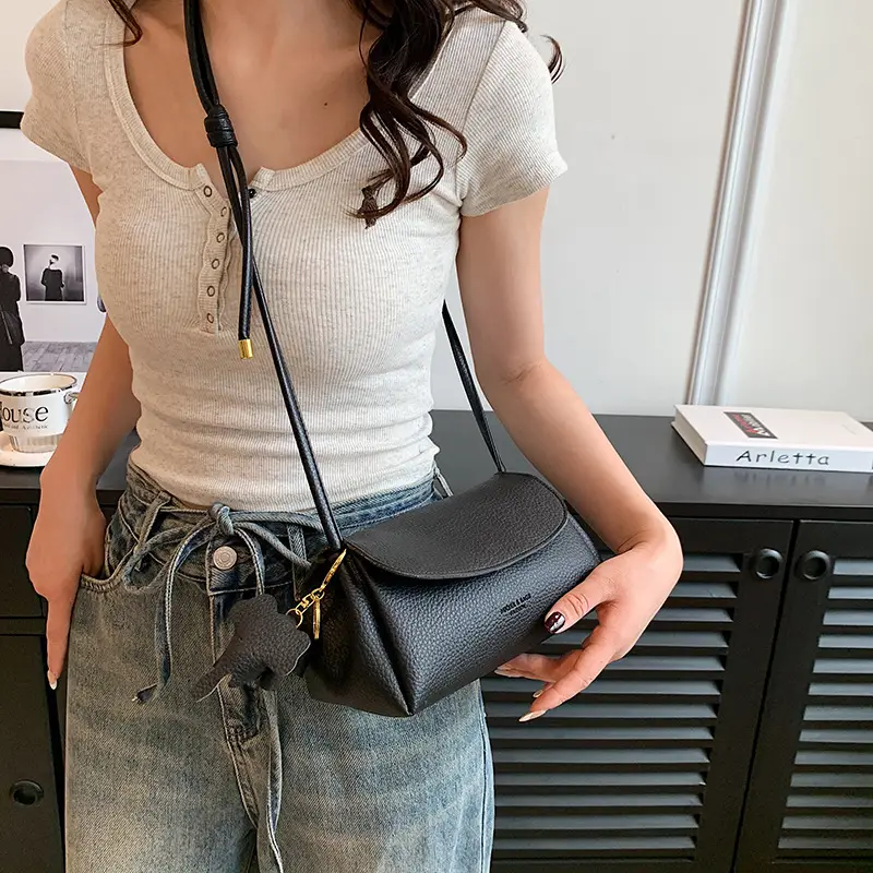 Pink Small Crossbody Bag for Women - Image 6