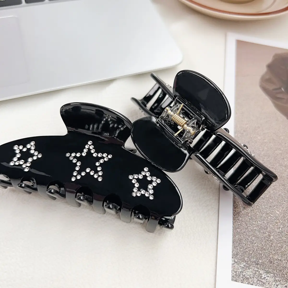 Elegant Diamond Hairpin Clip for Women - Image 14