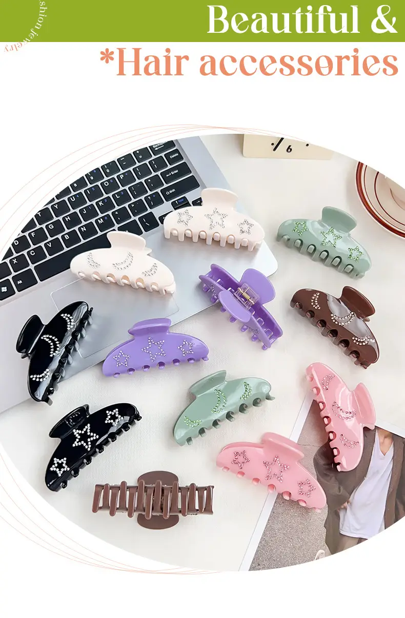 Elegant Diamond Hairpin Clip for Women — feature 5