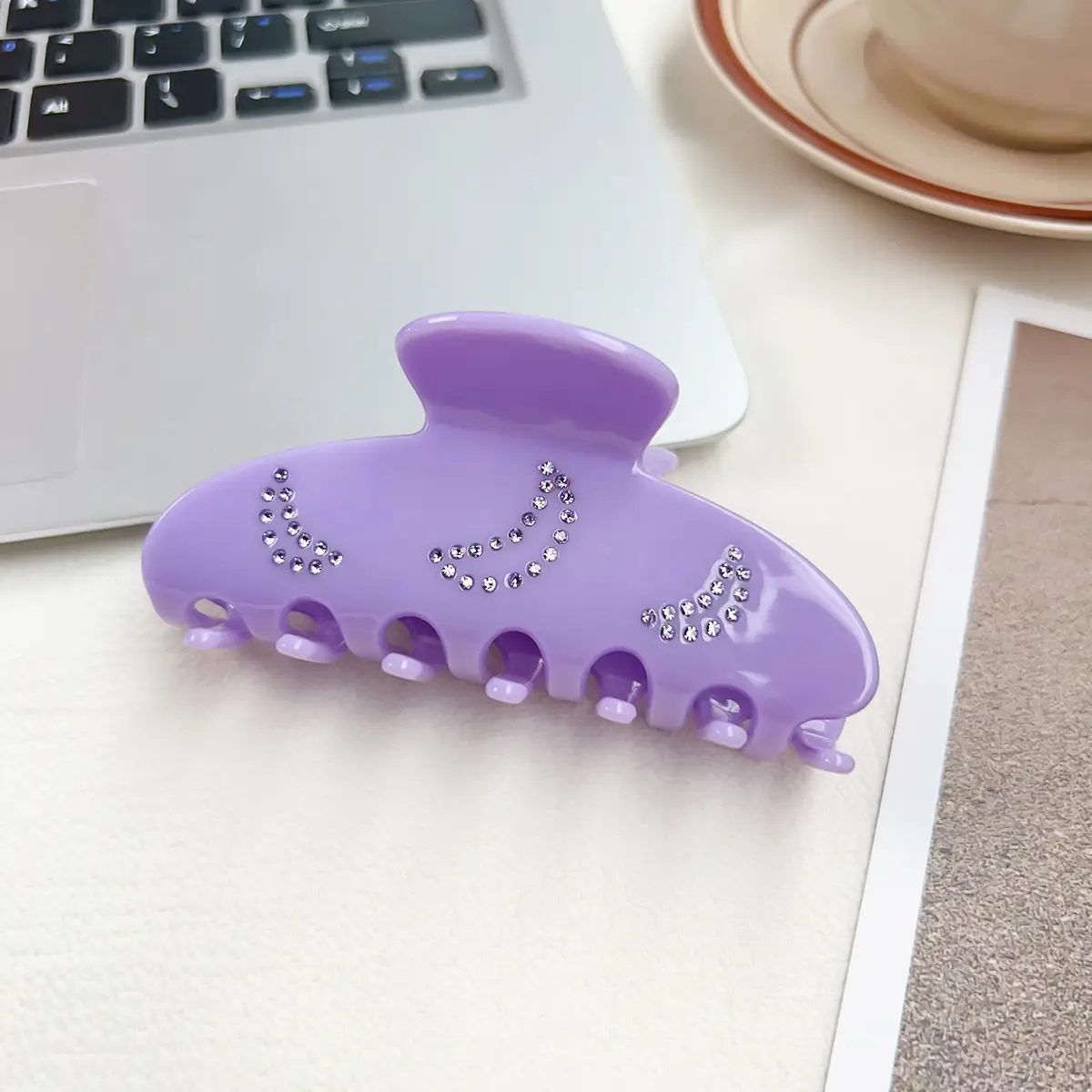 Elegant Diamond Hairpin Clip for Women - Image 9