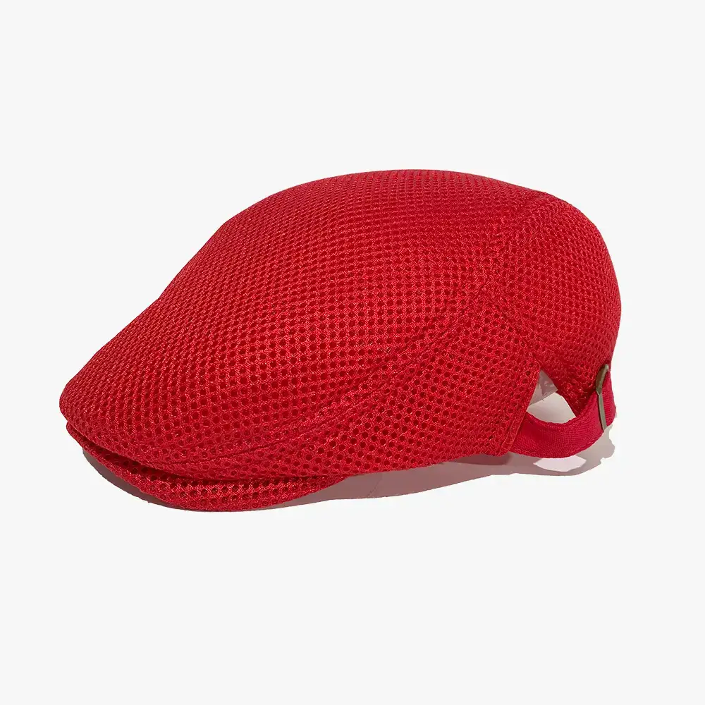 Men's Black Korean Style Beret Cap Summer Casual Painter's Cap