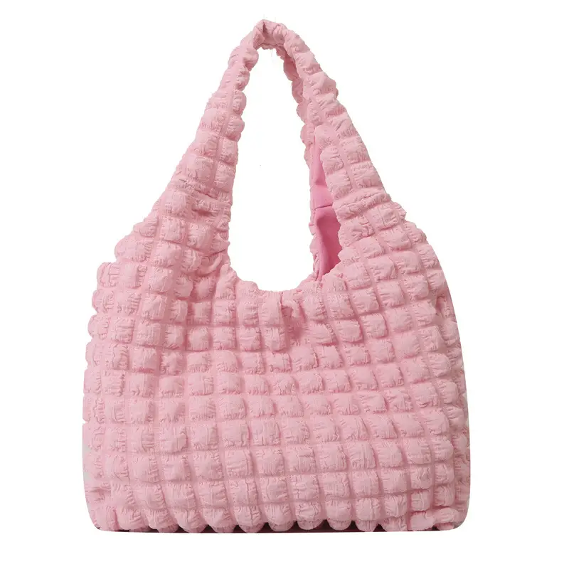 Korean Bubble Bag Women Yellow 2024 Spring Summer - Image 11