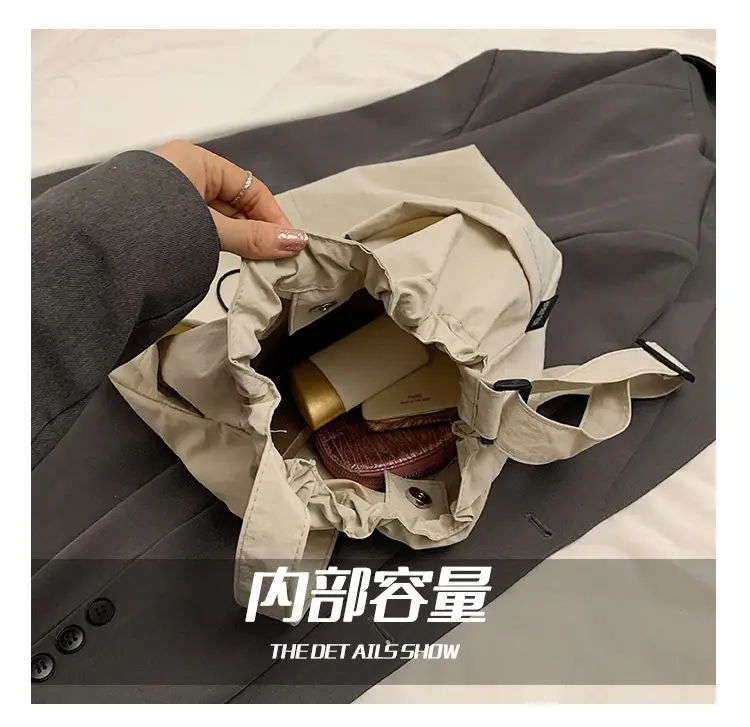 Women's Large Capacity Shoulder Bag for Class & Commuting — feature 12