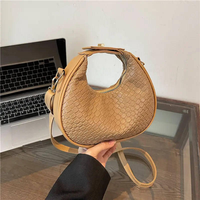 Retro Purple Crossbody Bag Women 2024 Spring - Image 13