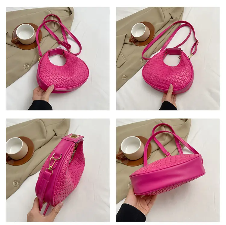 Retro Purple Crossbody Bag Women 2024 Spring — feature 10