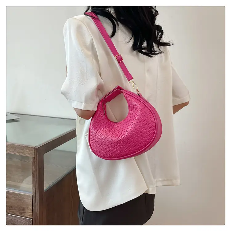 Retro Purple Crossbody Bag Women 2024 Spring — feature 16
