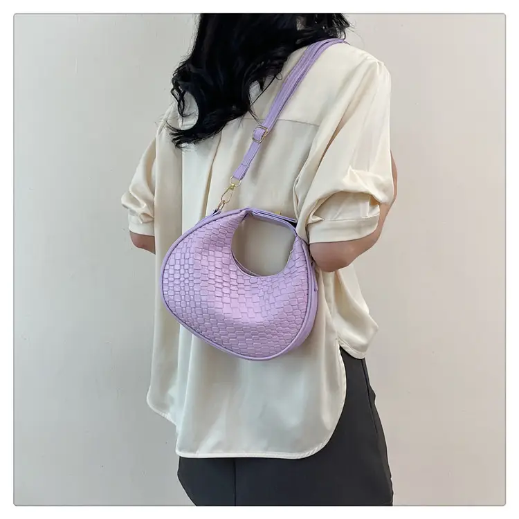 Retro Purple Crossbody Bag Women 2024 Spring — feature 21