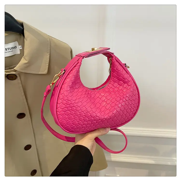 Retro Purple Crossbody Bag Women 2024 Spring — feature 27