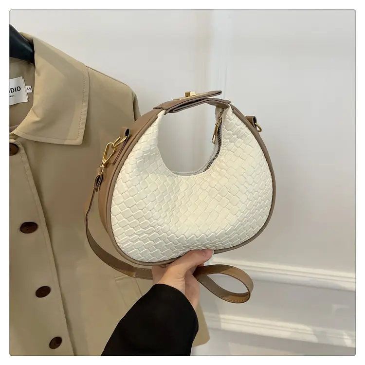Retro Purple Crossbody Bag Women 2024 Spring — feature 33