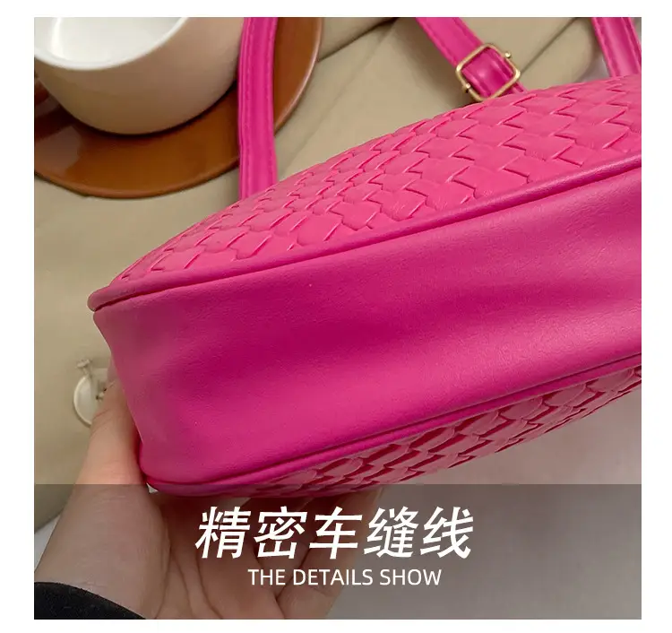 Retro Purple Crossbody Bag Women 2024 Spring — feature 7