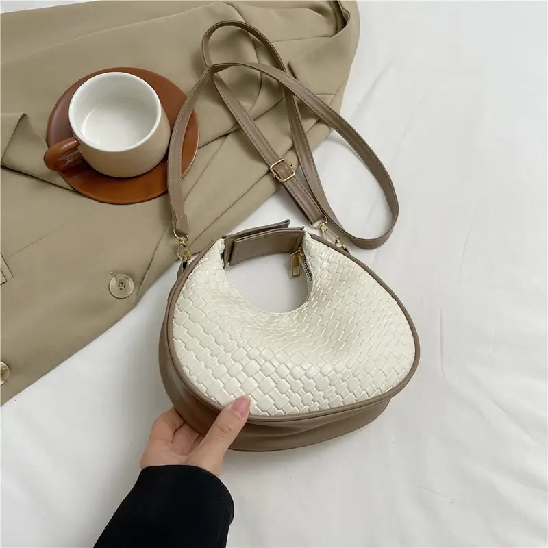 Retro Purple Crossbody Bag Women 2024 Spring - Image 4