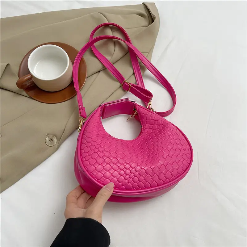 Retro Purple Crossbody Bag Women 2024 Spring - Image 8